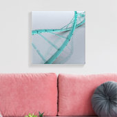 Konzeptuelles Bild der DNA 3 Leinwanddruck (Insitu (Wohnzimmer))