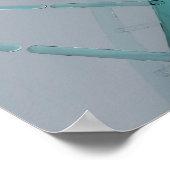 Konzeptuelles Bild der DNA 3 Poster (Ecke)