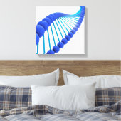 Konzeptuelles Bild der DNA 5 Leinwanddruck (Insitu (Schlafzimmer))
