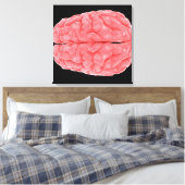 Konzeptuelles Bild des menschlichen Gehirns 10 Leinwanddruck (Insitu (Schlafzimmer))