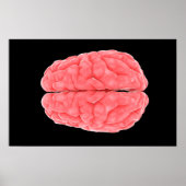 Konzeptuelles Bild des menschlichen Gehirns 10 Poster (Vorne)