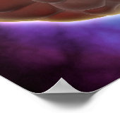 Konzeptuelles Bild des menschlichen Gehirns 6 Poster (Ecke)