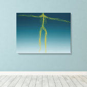 Konzeptuelles Bild des Nervensystems 1 Leinwanddruck (Insitu (Holzboden))