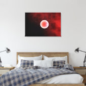 Konzeptuelles Bild einer gemeinsamen Befruchtung Leinwanddruck (Insitu (Schlafzimmer))