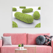 Konzeptuelles Bild von Bakterien 1 Leinwanddruck (Insitu (Wohnzimmer))