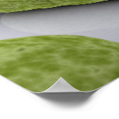 Konzeptuelles Bild von Bakterien 1 Poster (Ecke)