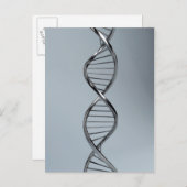 Konzeptuelles Bild von DNA 2 Postkarte (Vorne/Hinten)