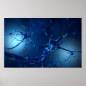 Konzeptuelles Bild von Neuron 2 Poster (Vorne)