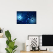 Konzeptuelles Bild von Neuron 2 Poster (Heimbüro)