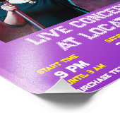 Konzert 8 x 10 Foto Erweiterung (Ecke)