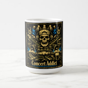 Konzert-Abhängiger – Live-Musik-Fan-Kultur Kaffeetasse