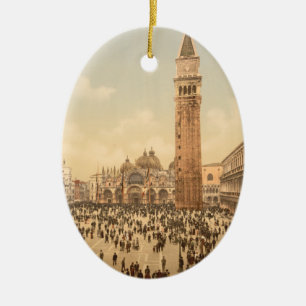 Konzert auf dem St. Markusplatz II, Venedig, Itali Keramik Ornament