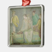 Konzert, C.-ANZEIGE 30-40 Silbernes Ornament (Links)