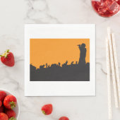 Konzert Crowd Paper Napkins Serviette (Beispiel)