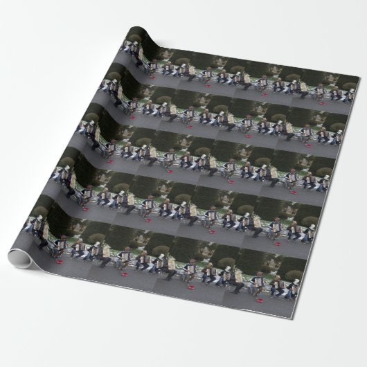 Konzert der Tiere Geschenkpapier (Ungerollt)