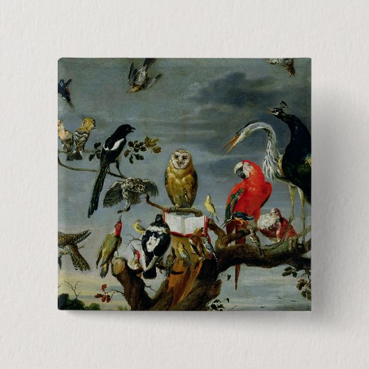 Konzert der Vögel Button (Vorderseite)