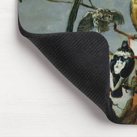 Konzert der Vögel Mousepad (Ecke)