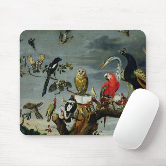 Konzert der Vögel Mousepad (Mit Mouse)