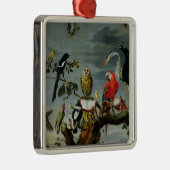Konzert der Vögel Ornament Aus Metall (Rechts)