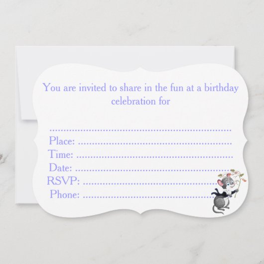 Konzert Einladung (Rückseite)