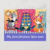 Konzert Feiertagspostkarte (Vorderseite)