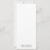 Konzert-Geburtstag Einladung (Rückseite)