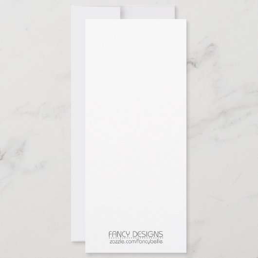 Konzert-Geburtstag Einladung (Rückseite)