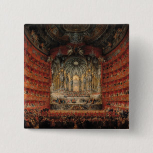 Konzert gegeben von Cardinal de La Rochefoucauld Button