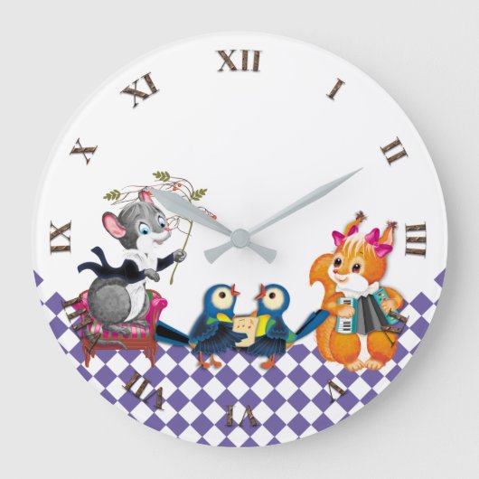 Konzert Große Wanduhr (Vorderseite)