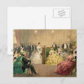 Konzert im Chausee d'Antin Postkarte (Vorne/Hinten)