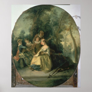 Konzert im Park, 1725 Poster