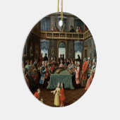 Konzert in einem privaten Haus Keramikornament (Rechts)