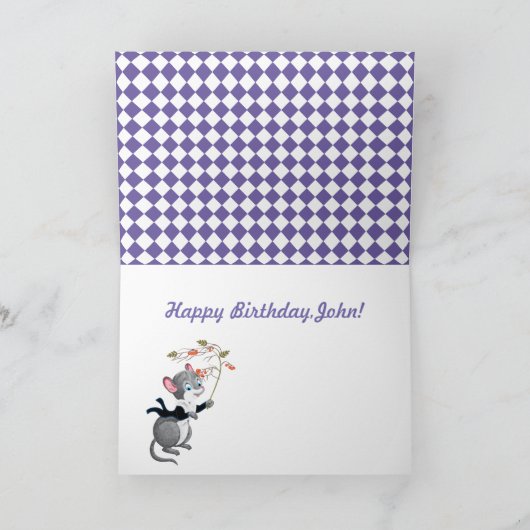 Konzert Karte (Innenseite)