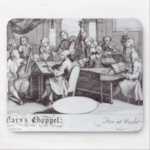 Konzert-Karte für Marys Kapelle Mousepad