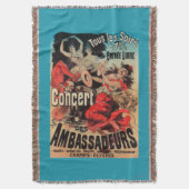 Konzert-Plakat auf Alleende Champs-Elysees Decke (Vorderseite Vertikal)