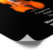 Konzert-Poster zum Anpassen Poster (Ecke)