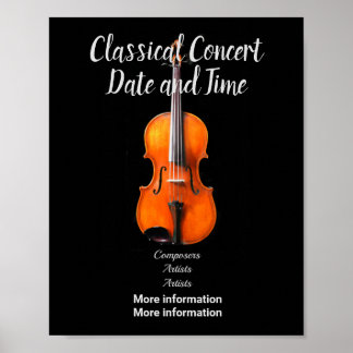 Konzert-Poster zum Anpassen Poster