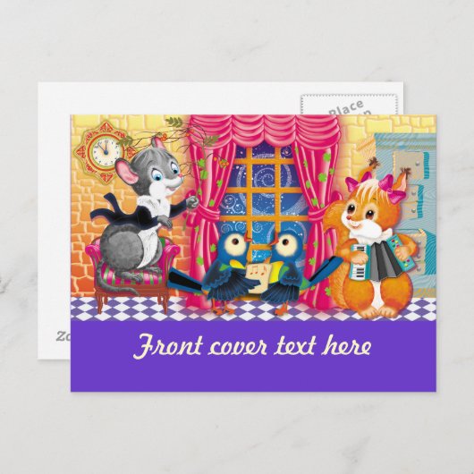 Konzert Postkarte (Vorne/Hinten)