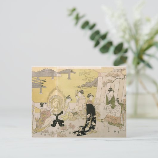 Konzert Postkarte (Stehend Vorderseite)