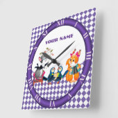 Konzert Quadratische Wanduhr (Winkel)