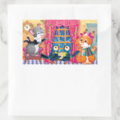 Konzert Rechteckiger Aufkleber (Tasche)