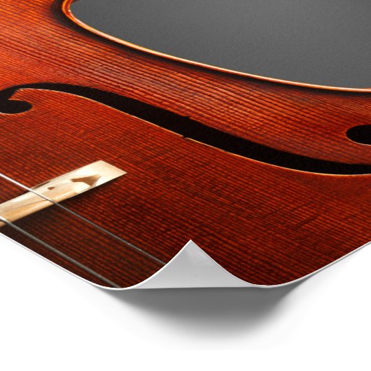 Konzert Streichquartett Violin Erwägung Poster (Ecke)