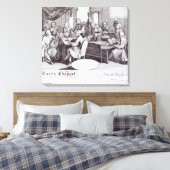 Konzert-Ticket für Marias Kapelle Leinwanddruck (Insitu (Schlafzimmer))