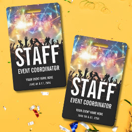 Konzert-Ticket-Mitarbeiter VIP All Access Pass  Ausweis
