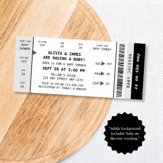 Konzert Ticket Music Gig Einzigartiger Spaß Kinder Einladung