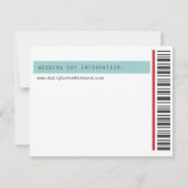 Konzert Ticket Save the Date (Rückseite)