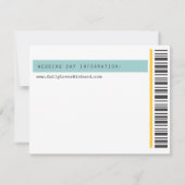 Konzert Ticket Save the Date (Rückseite)