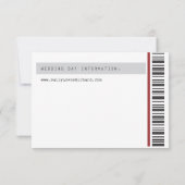 Konzert Ticket Stub UAWG RSVP Karte (Rückseite)