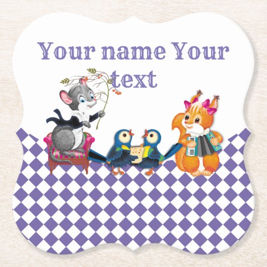 Konzert Untersetzer (Vorderseite)