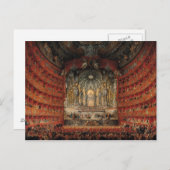 Konzert von Kardinal de La Rochefoucauld Postkarte (Vorne/Hinten)